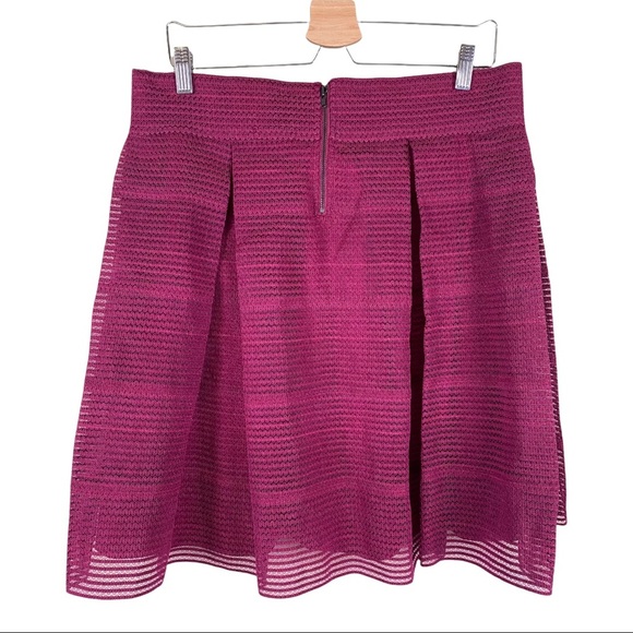 Torrid Striped Sheer Flared Skirt Women's Size 0 (Large) - Picture 4 of 8